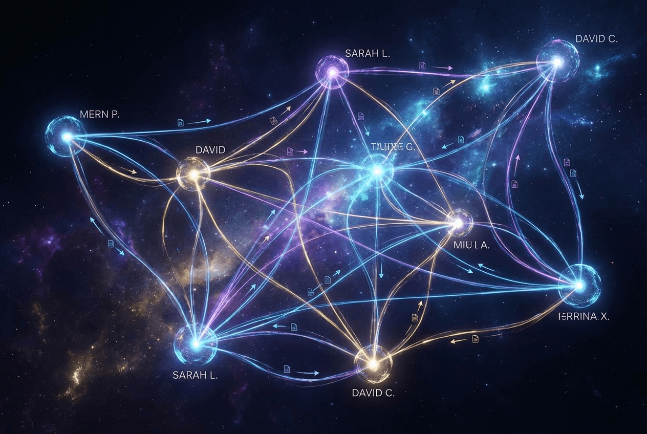 A healthy feedback system is a living network, not a top-down hierarchy.