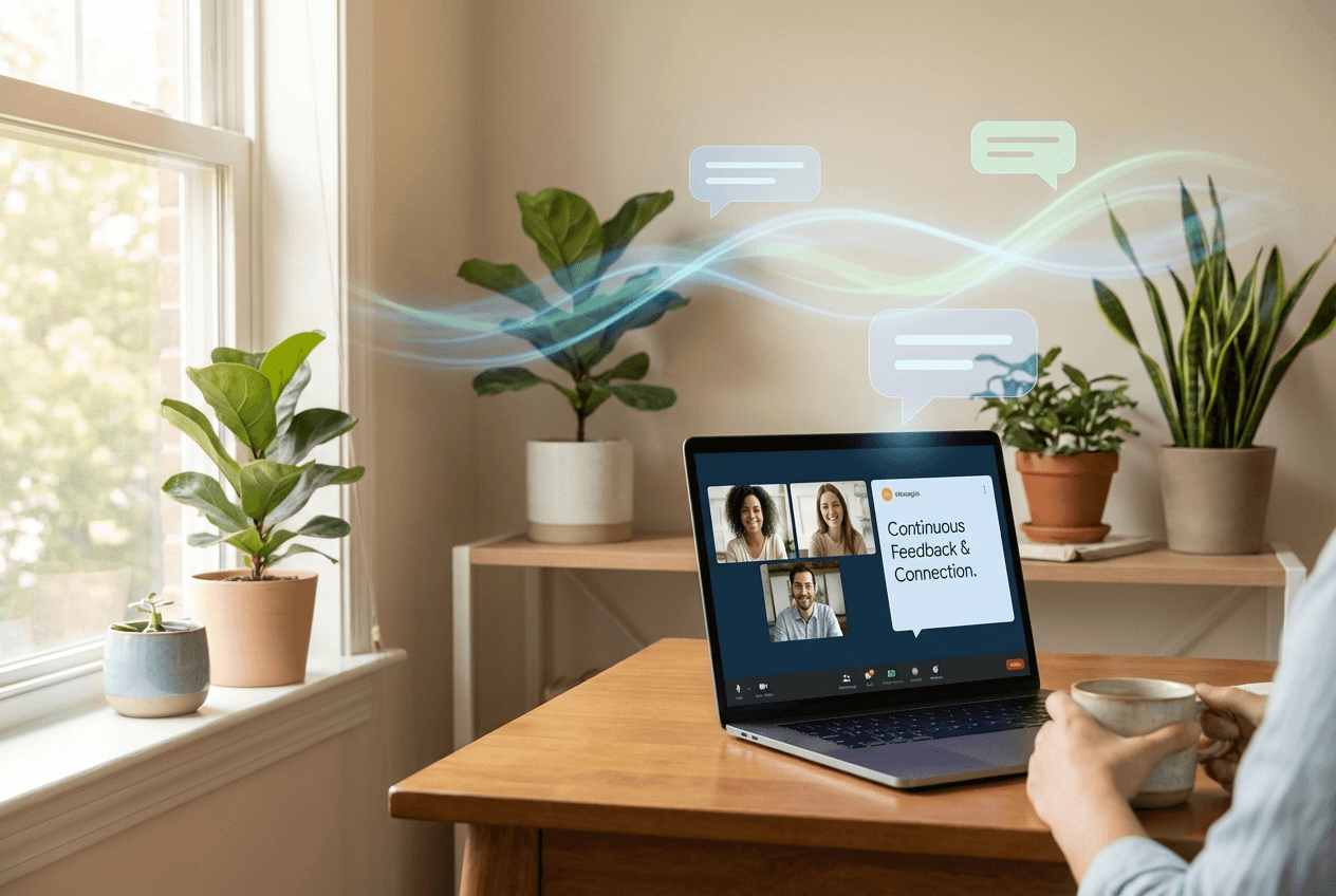 Why Feedback Can't Wait: Making Real-Time Feedback the Heartbeat of Remote Teams