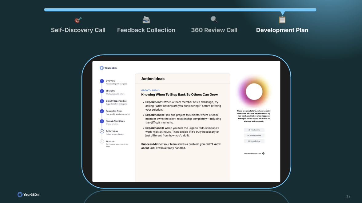 Your360 Experience Step 4